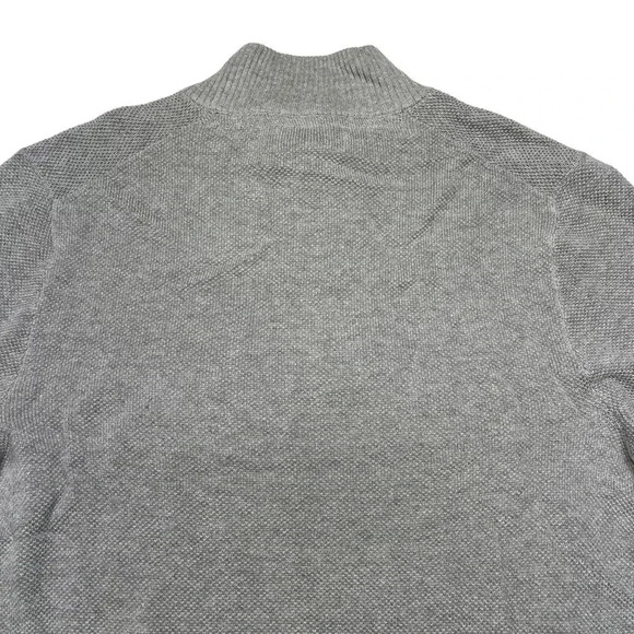 Club Room Soft Grey Heather Cotton Mens Sweater Size Small - Picture 7 of 10